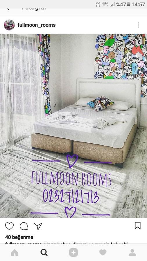 Fullmoon Rooms Cesme Bagian luar foto